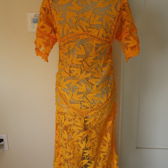 Dresses Yellow Beach Cover Up Poshmark